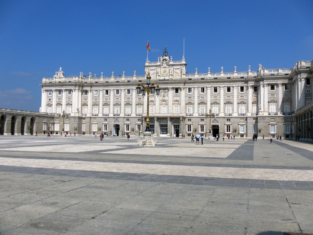 Королевский Дворец в Мадриде.