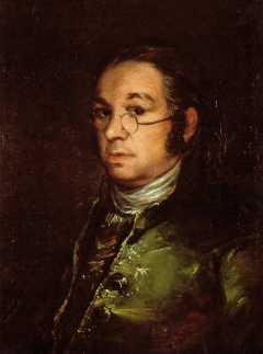 Франсиско Гойя. Автопортрет в очках. (1800 г.). Музей Гойя (Гастр, Франция). 
